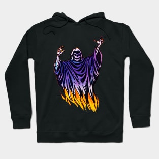 Flaming Ghost Hoodie